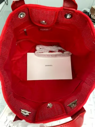 Picture of Chanel Canvas Bag Size: 38*20*30cm Model Number: 8818 Red