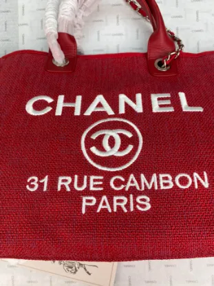 Picture of Chanel Canvas Bag Size: 38*20*30cm Model Number: 8818 Red