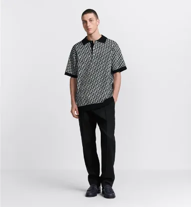 Picture of Dior Oblique Polo Shirt