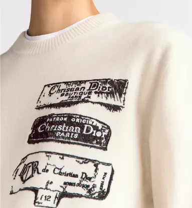 Picture of Dior Archives Labels Sweater