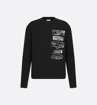 Picture of Dior Archives Labels Sweater