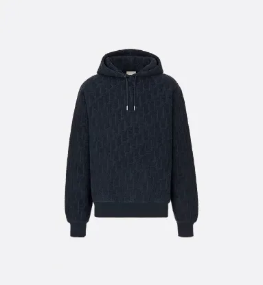 Picture of Dior Oblique Relaxed-Fit Hooded Sweatshirt