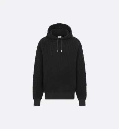 Picture of Dior Oblique Relaxed-Fit Hooded Sweatshirt