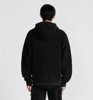 Picture of Dior Oblique Relaxed-Fit Hooded Sweatshirt