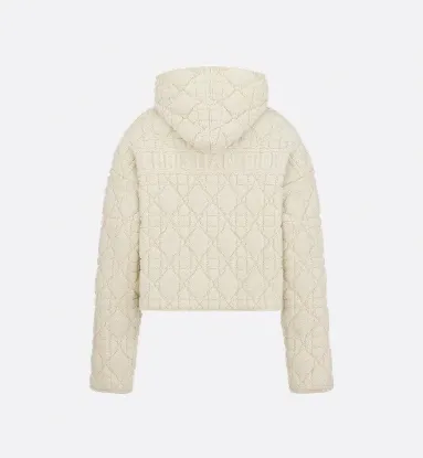 Picture of Cannage Zipped Cardigan with Hood