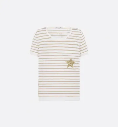 Picture of Dior Marinière short-sleeved top