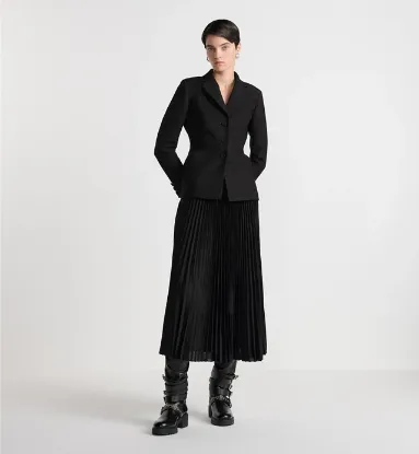 Picture of Pleated Mid-Length Skirt