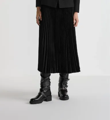 Picture of Pleated Mid-Length Skirt