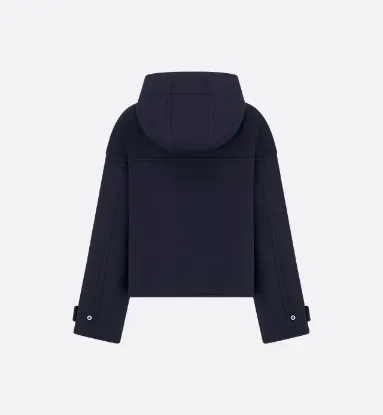 Picture of Zipped Peacoat with Hood