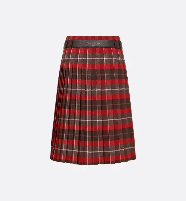 Picture of Kilt-Inspired Pleated Skirt with Belt